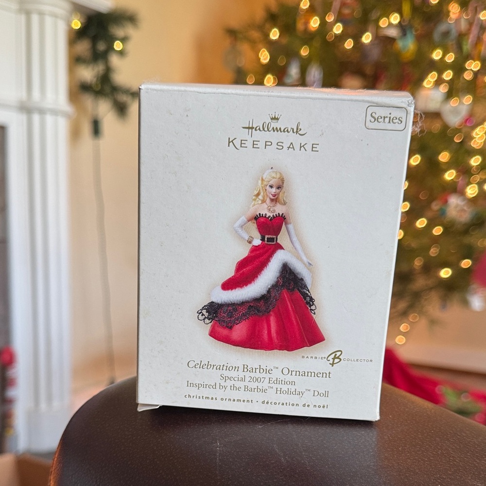 Hallmark Keepsake Celebration Barbie Ornament Special 2007 Edition